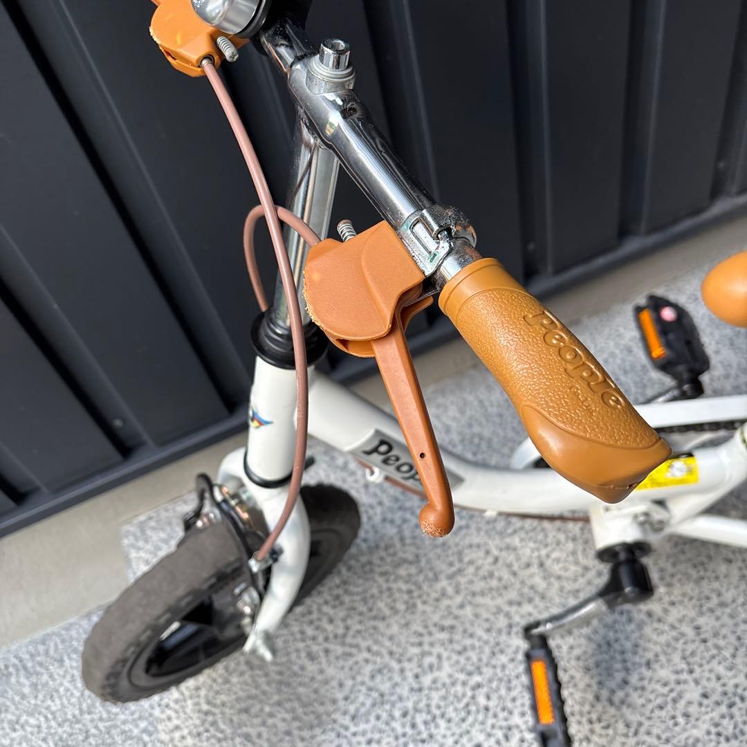 People 幼児用自転車 ブルーミングホワイト　12インチ