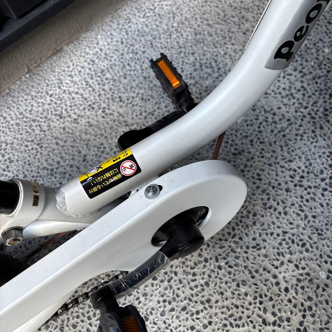 People 幼児用自転車 ブルーミングホワイト　12インチ