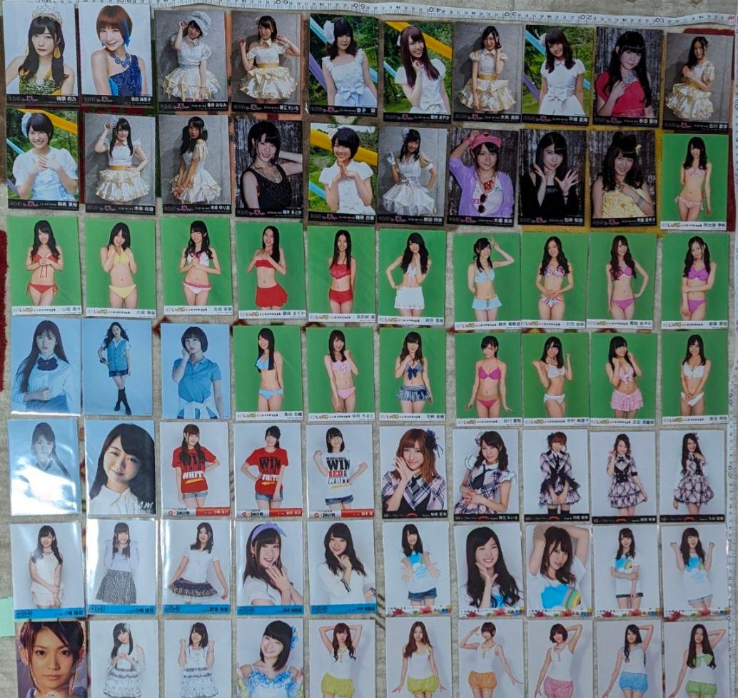 美品 グラビア 公式 特典 生写真 150枚セット (ダブリ15枚含)大島優子他