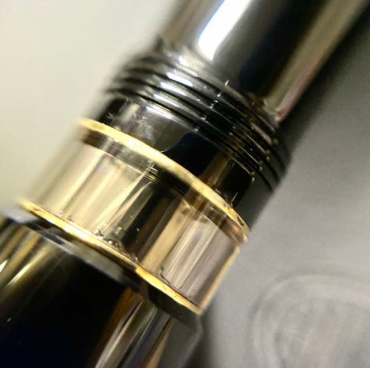 AURORA アウロラ 万年筆 88 オールブラック 14K F