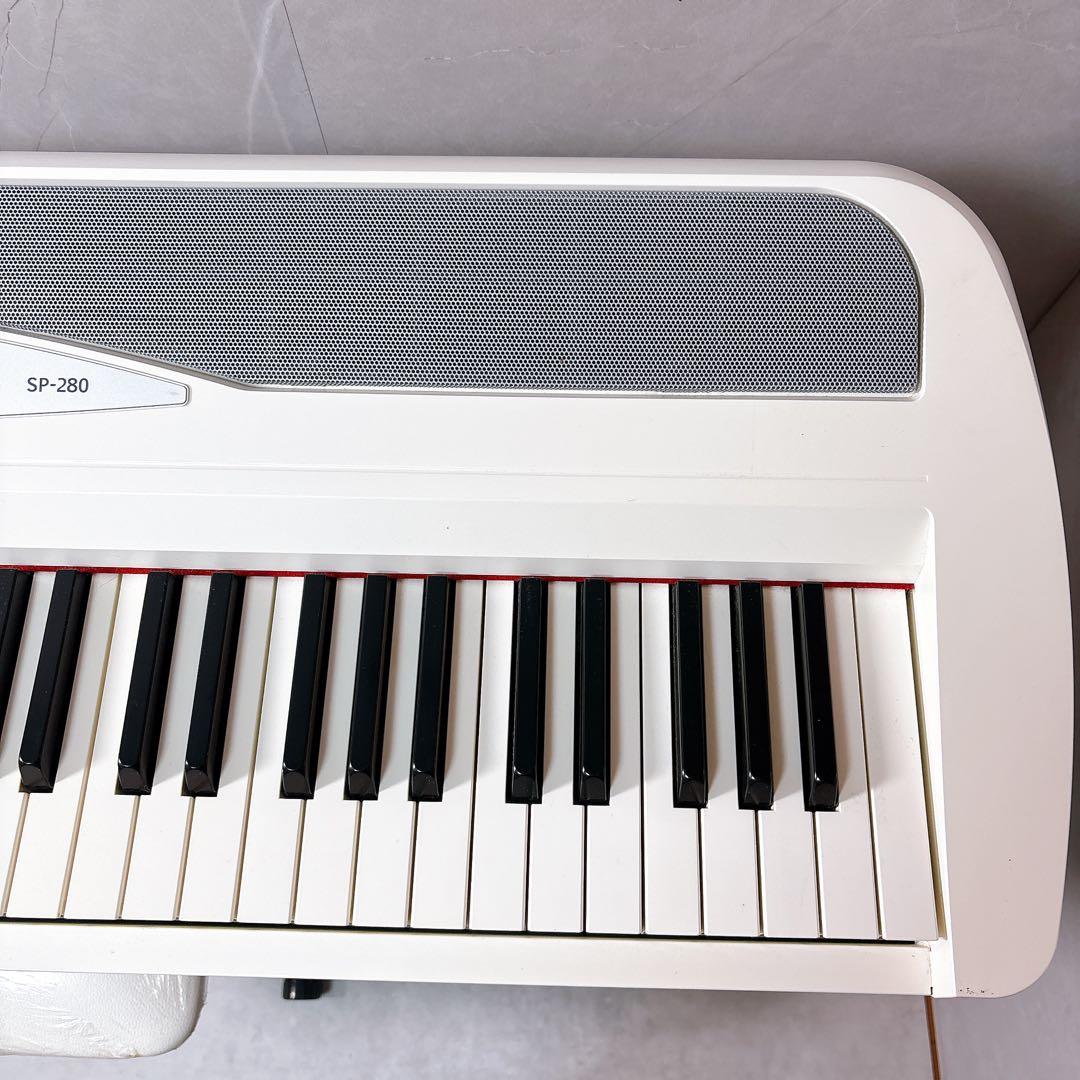 KORG SP-280-WH 電子ピアノ ホワイト 美品 88鍵盤　2016年式