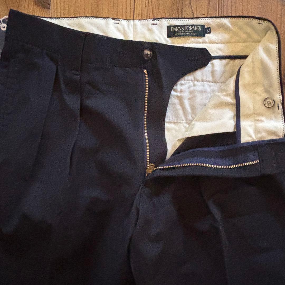 【新品未使用】バーンストーマー 1002P 2プリーツドレスチノ チノパン日本製