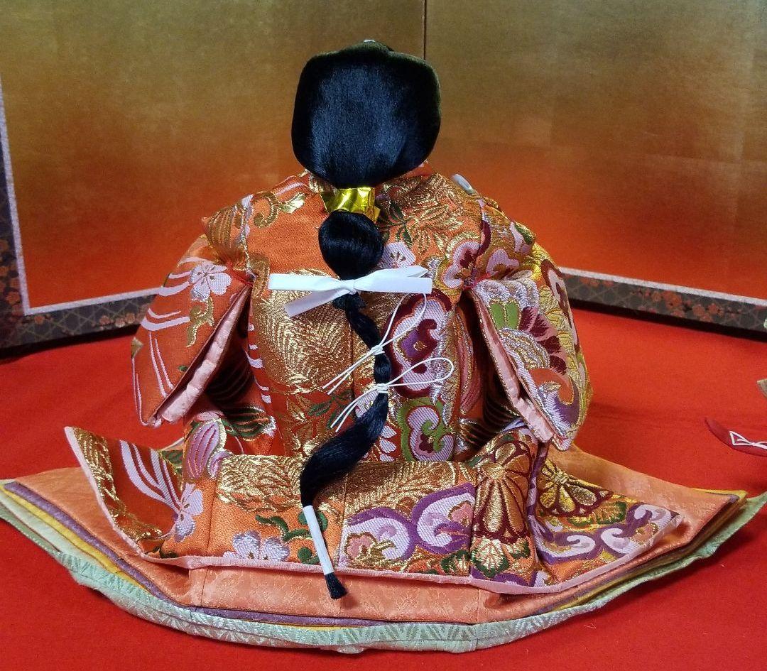 雛人形　三人官女　金蘭