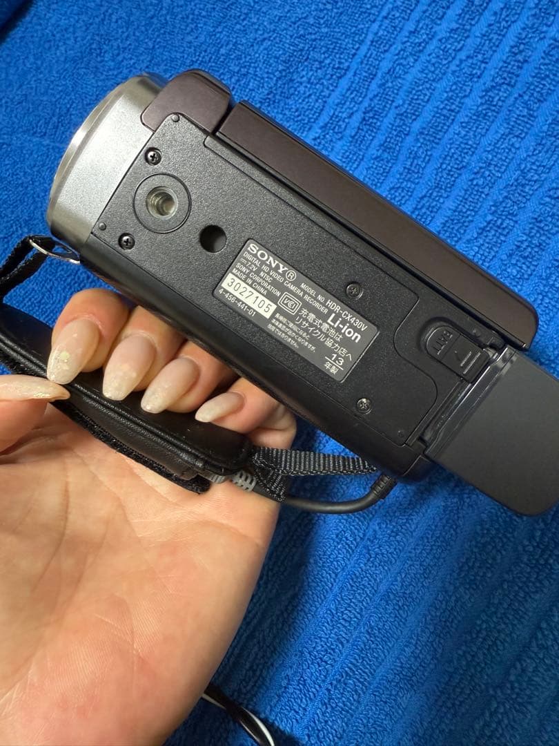sony CX430v ビデオカメラ　55x