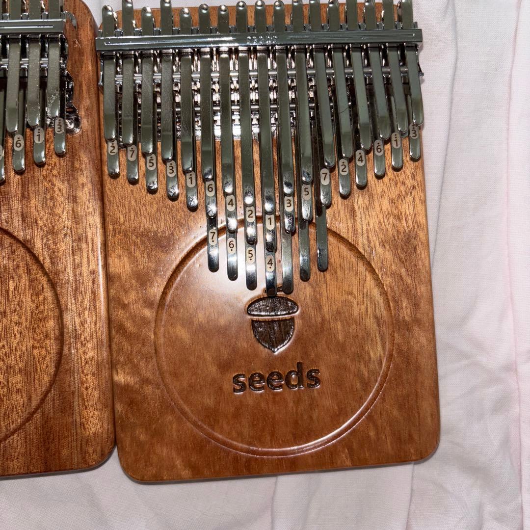 seeds41キー　クロマティックカリンバ　ケース付　新品