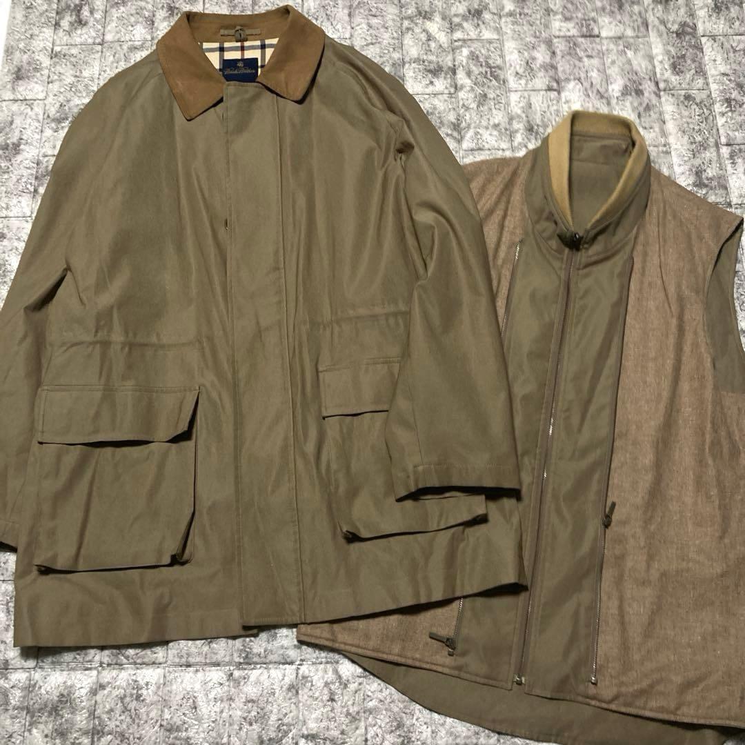 nobusanブルックスブラザーズ　ハンティングジャケット　ライナー付き