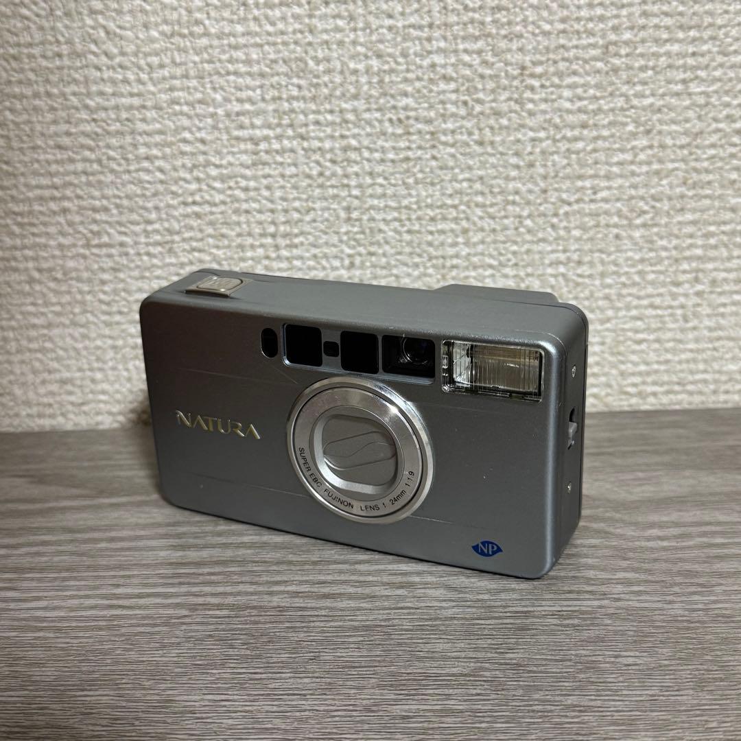 【動作確認済み】フィルムカメラ　FUJI FILM NATURA S アクア