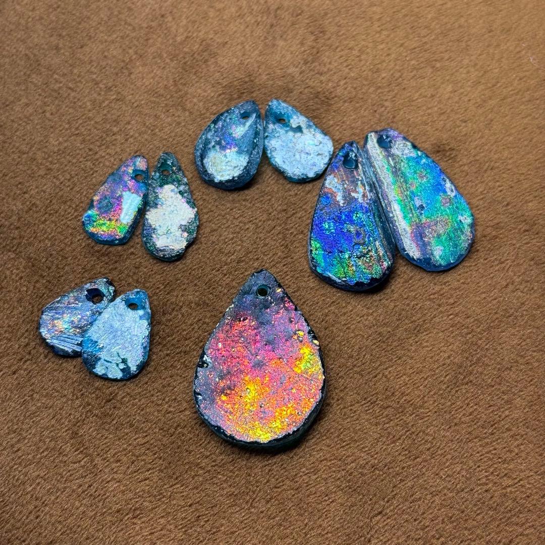 ✴︎高品質 ✴︎ローマングラス ボトル 破片 ローマ帝国 約1700年前