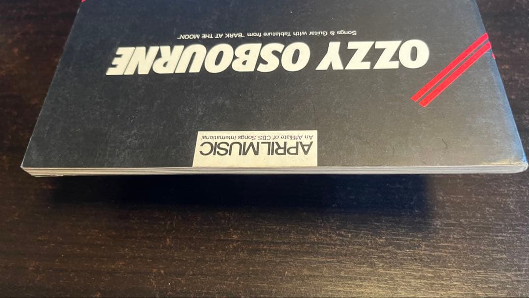 オジー・オズボーン Bark at the Moon 楽譜集