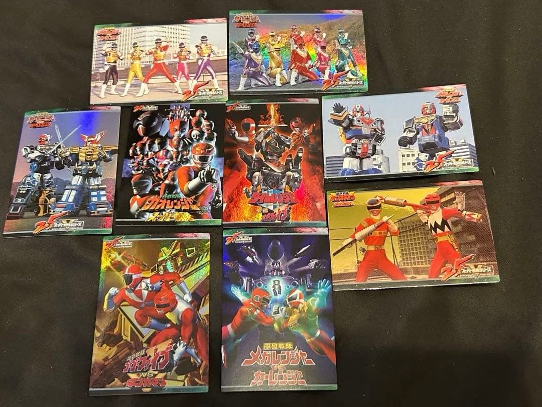 スーパー戦隊ウエハース　超レアカード　ＶＳシリーズセット