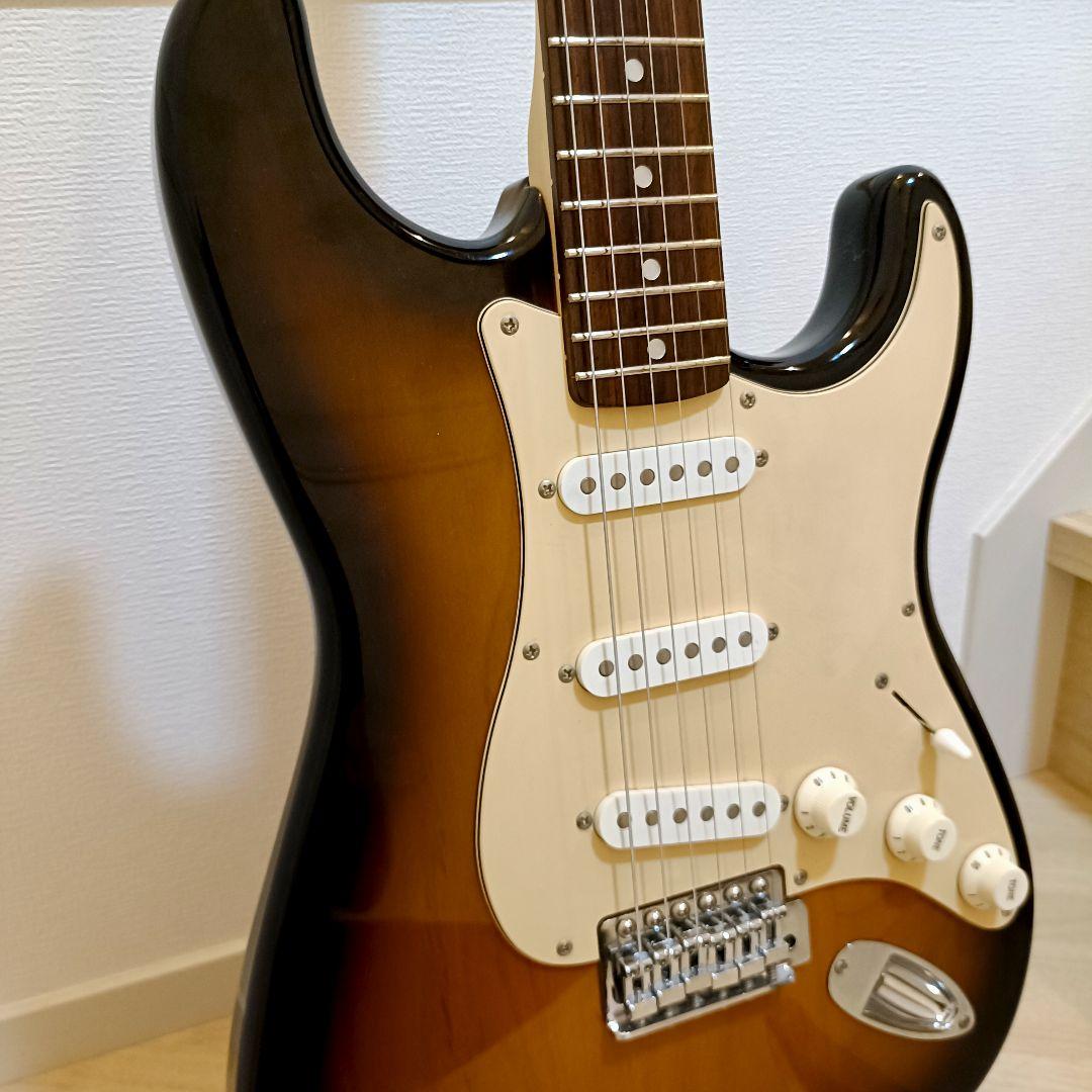 Squier エレキギター ストラトキャスター サンバースト メンテ済