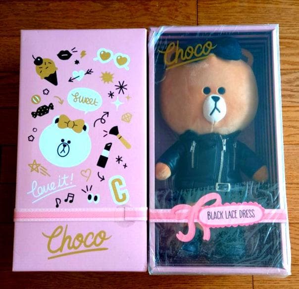 LINE ブラウン 非売品 韓国限定フィギュア(ぬいぐるみ?)