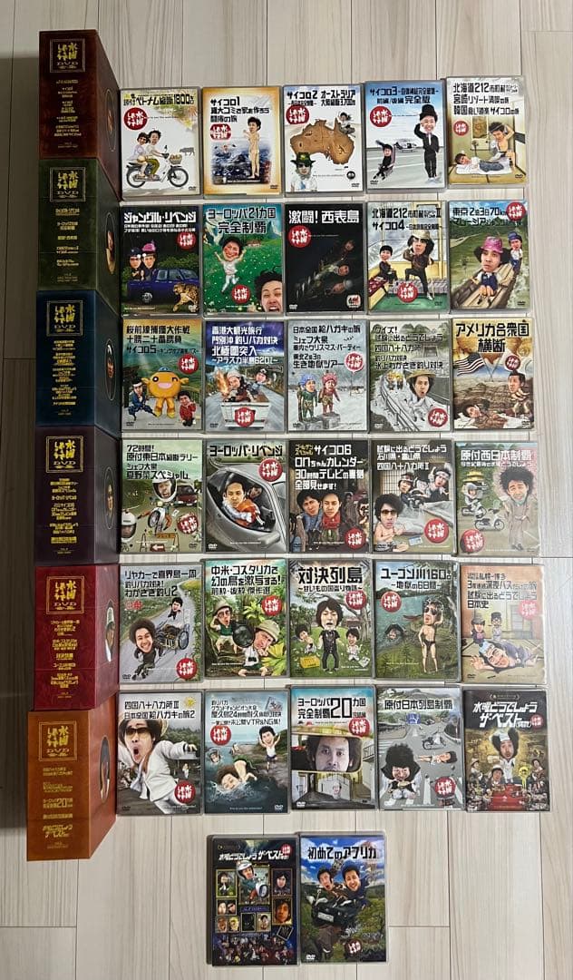 水曜どうでしょうDVD 32本 （BOX vol.1～vol.6 +2本）