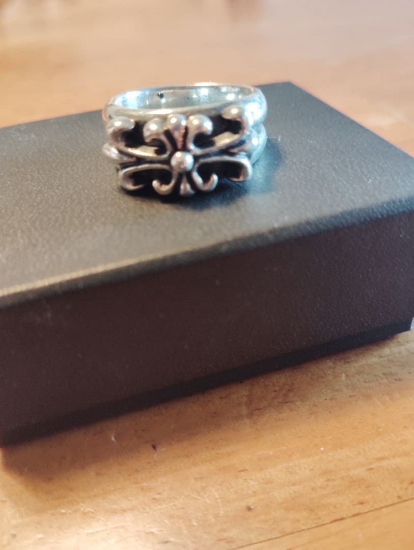 シルバー フローラルSV925シルバーリングリング