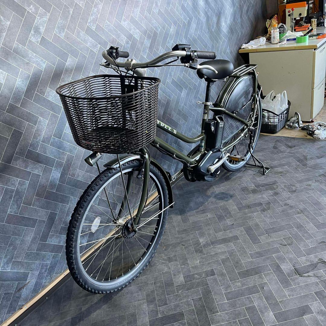 送料無料条件付電動アシスト自転車 26インチHYDEE.II バッテリー8.7