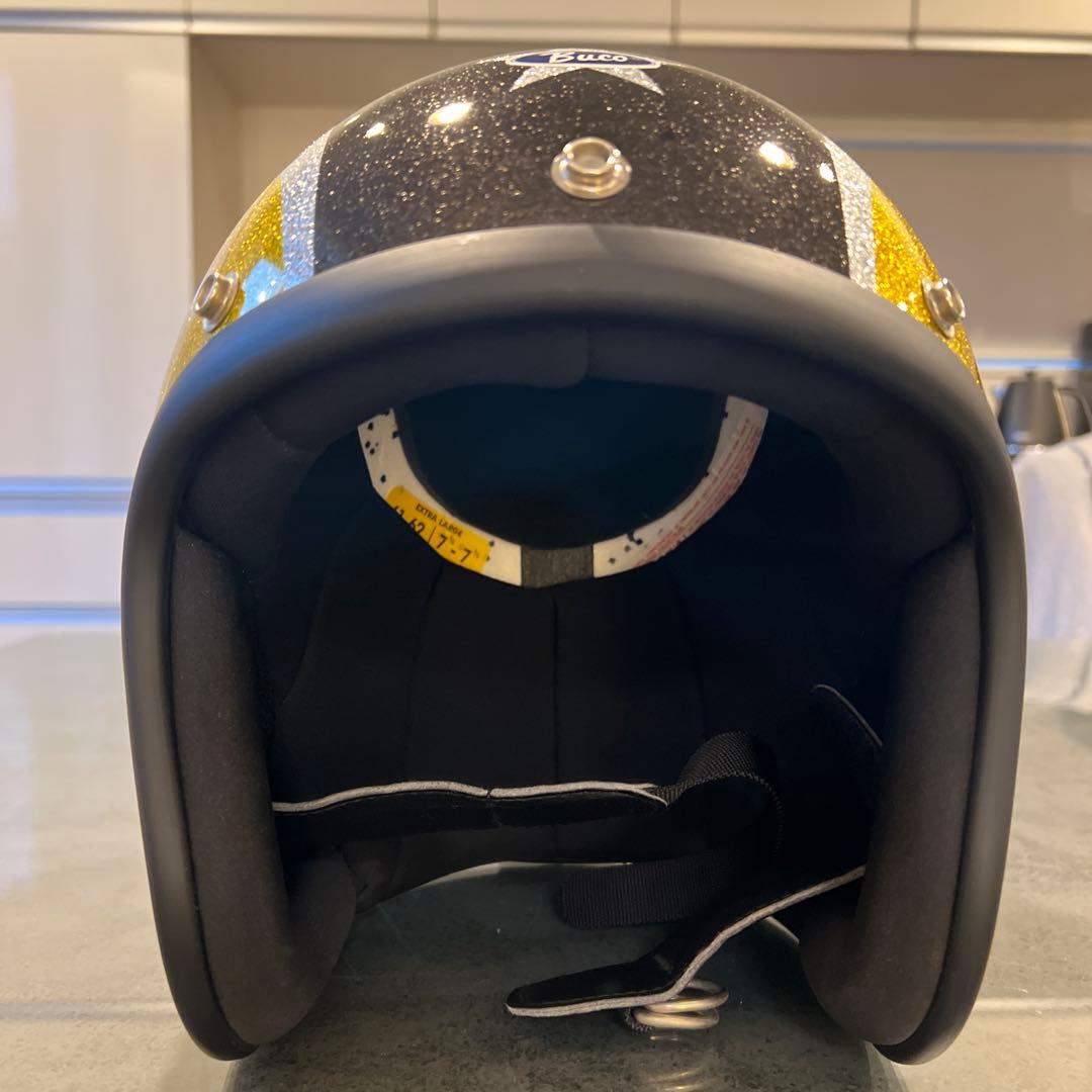 Buco トイズマッコイ復刻版サンダーボルト　ゴールド×ブラック　XL