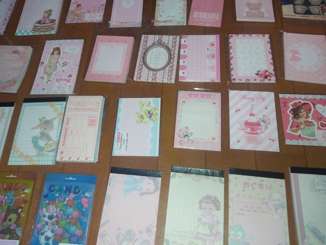 紙もの用 メモ用紙　デザインペーパー 100種類以上セットまとめ売り