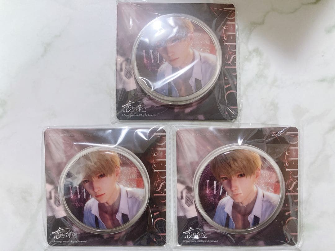 恋と深空 缶バッジ セイヤ 3点セット