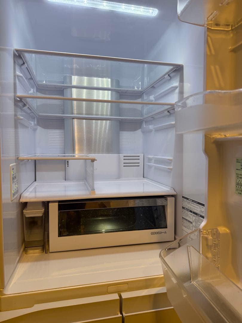 日立冷蔵庫　HITACHI R-HWS47K(XN)型 470L 2019年製