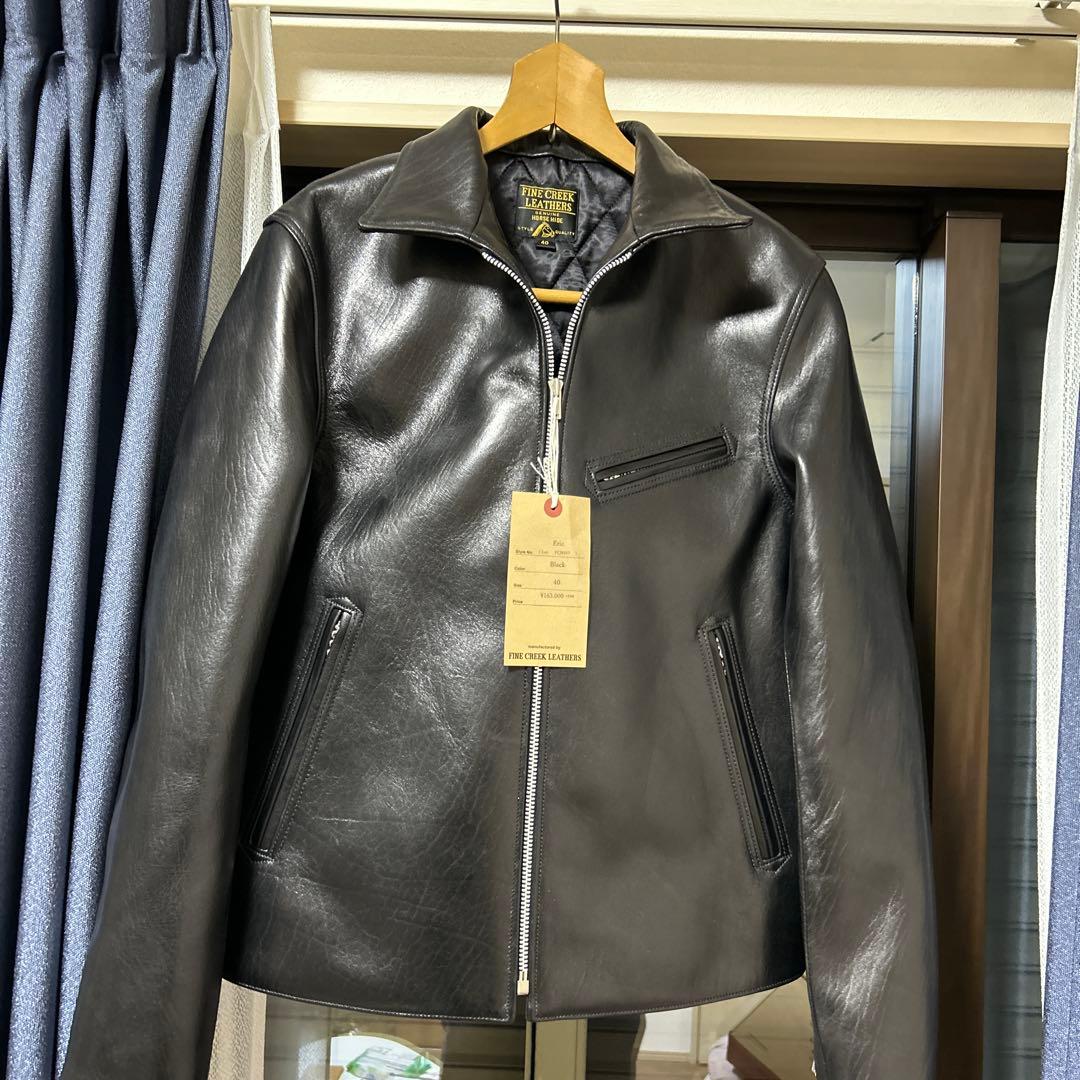 ファインクリークレザーズ、Eric、カラーBLACK、 サイズ40、新品未使用