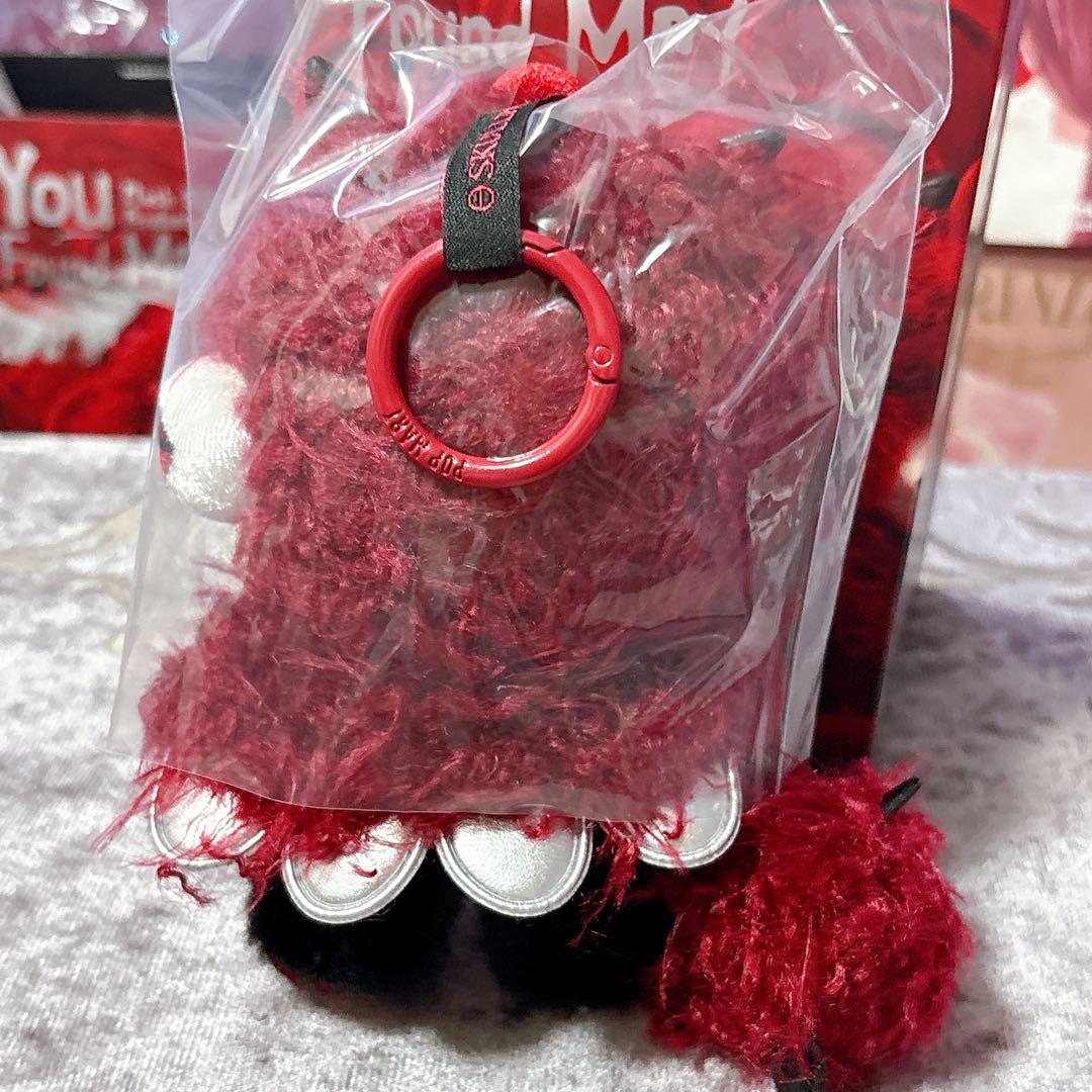 SKULLPANDA You Found Me! ぬいぐるみ 赤