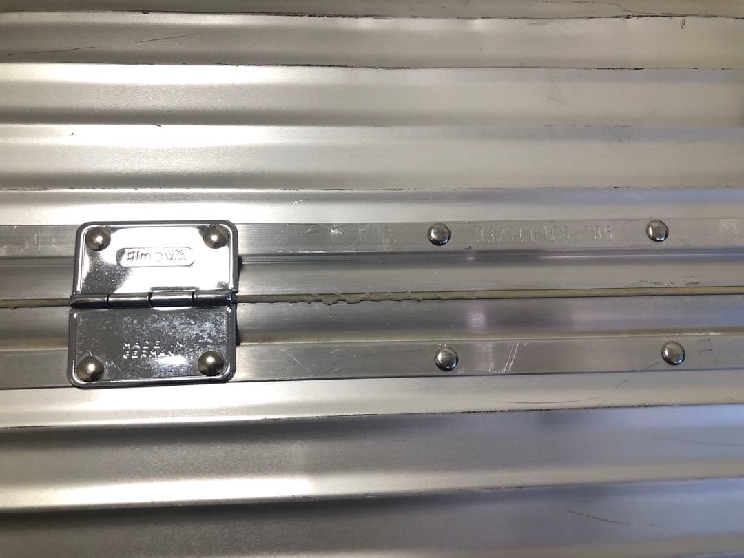 希少 リモワ トパーズ 82L 4輪 青ロゴ 旧ロゴ TSAロック アルミニウム