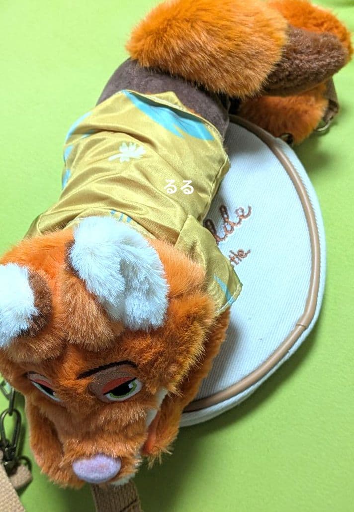 ズートピア　ニック　ショルダーバッグ　ぬいぐるみ付き　海外　希少　レア