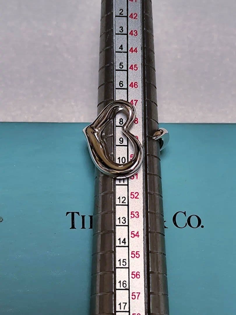 Tiffany & Co. シルバー オープンハートリング