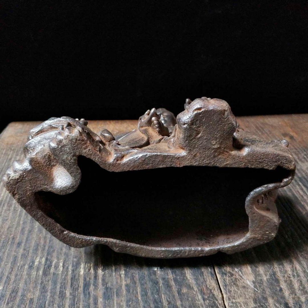 鉄器 鉄仏像 神像 鉄観音 文殊普賢菩薩 仏像 菩薩像