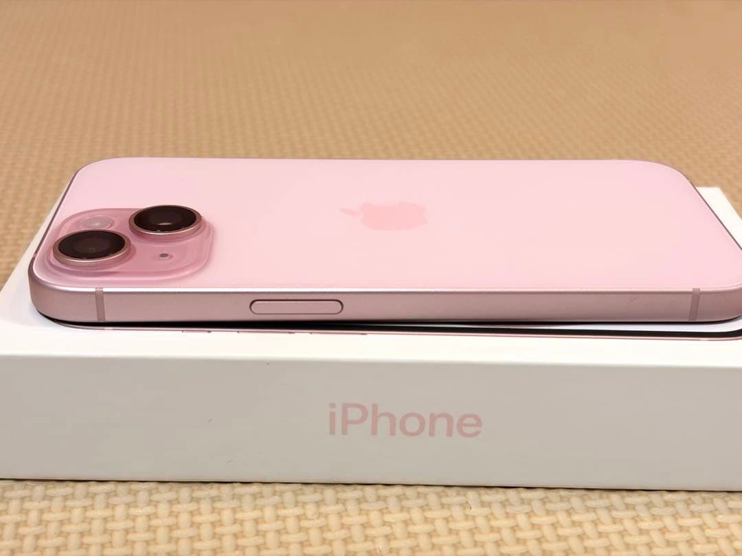 Apple iPhone 15 ピンク 128GB 本体