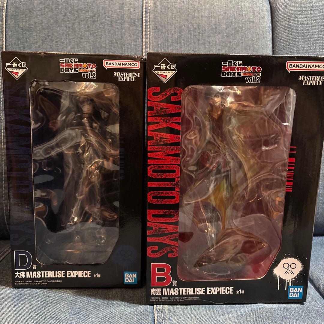 サカモトデイズ　一番くじ　フィギュア　B賞　Ｄ賞　2個セット