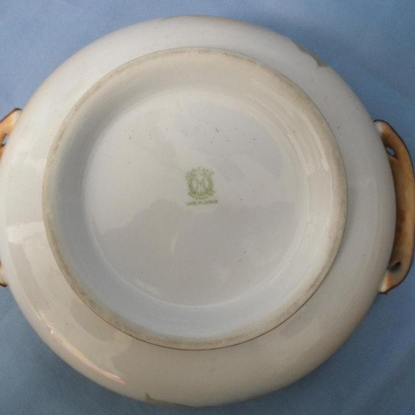 オールドノリタケ栗の鉢持手付 #68