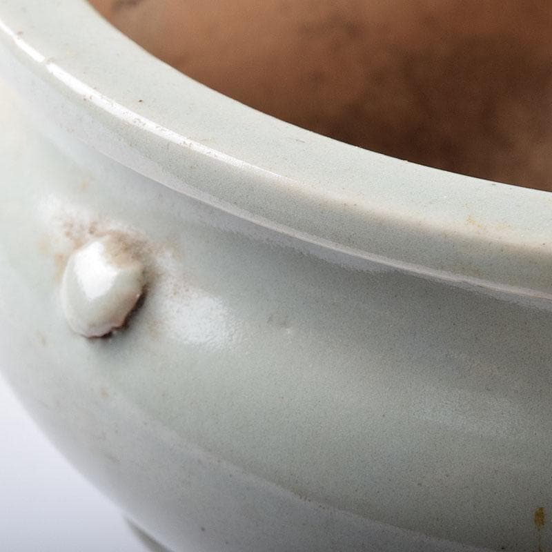 中国　青白磁　三つ足香炉　C　R8775