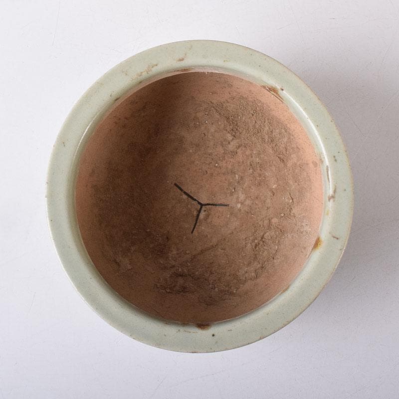 中国　青白磁　三つ足香炉　C　R8775