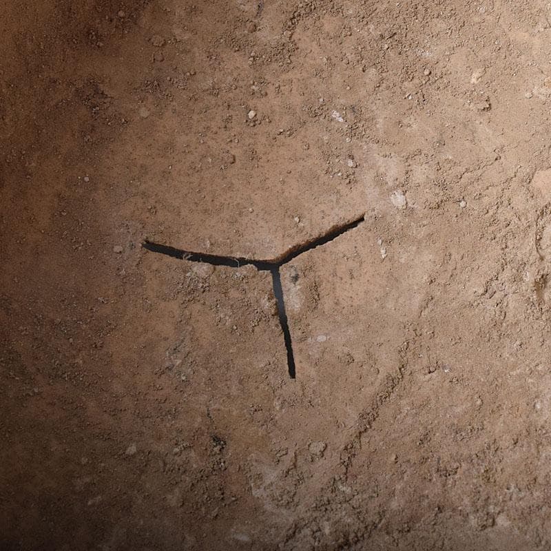 中国　青白磁　三つ足香炉　C　R8775