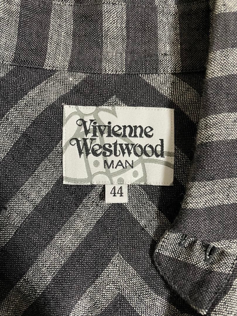 VivienneWestwood MAN ボーダー&ストライプセットアップ