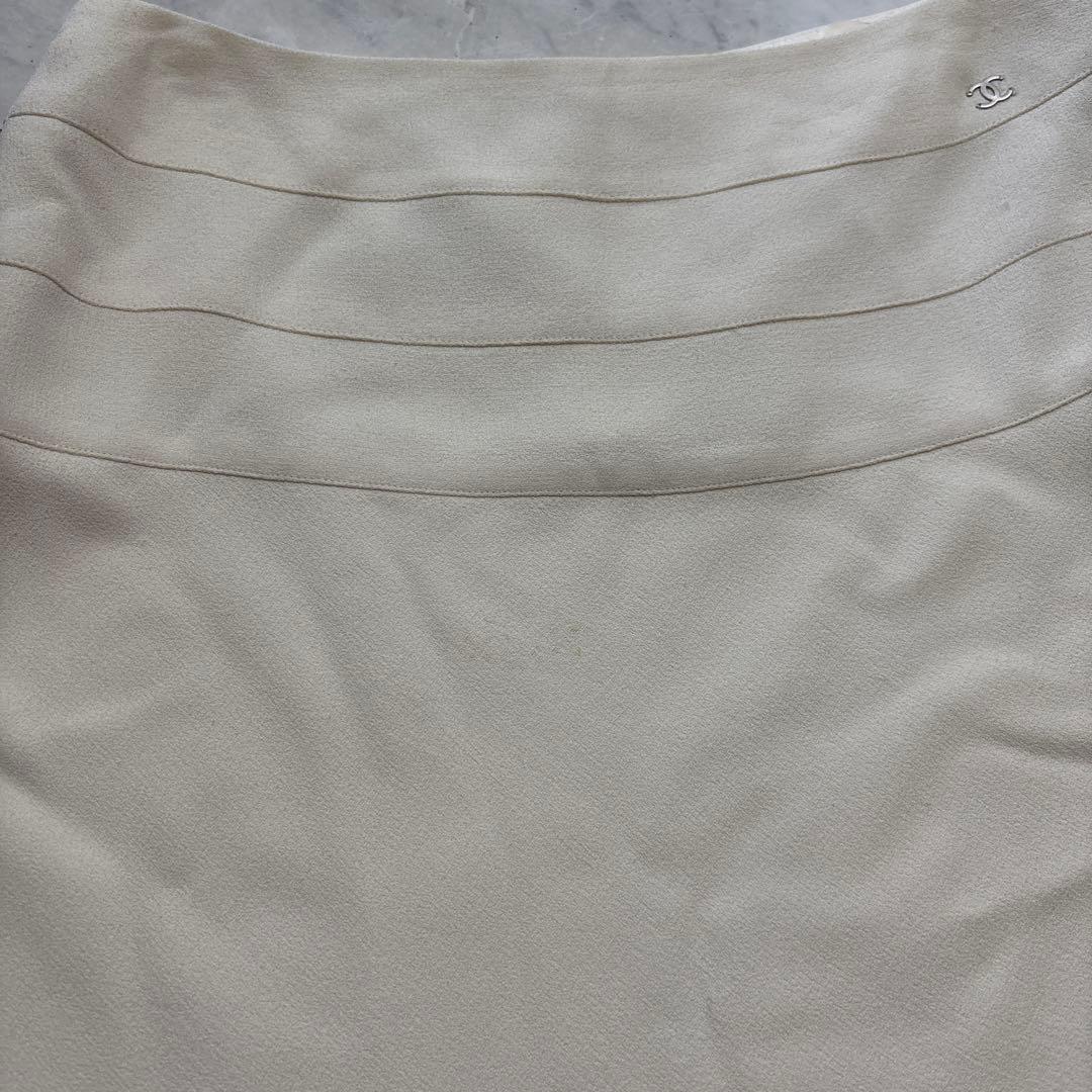 定価15万円 CHANEL シャネル スカート 38 裏地シルク