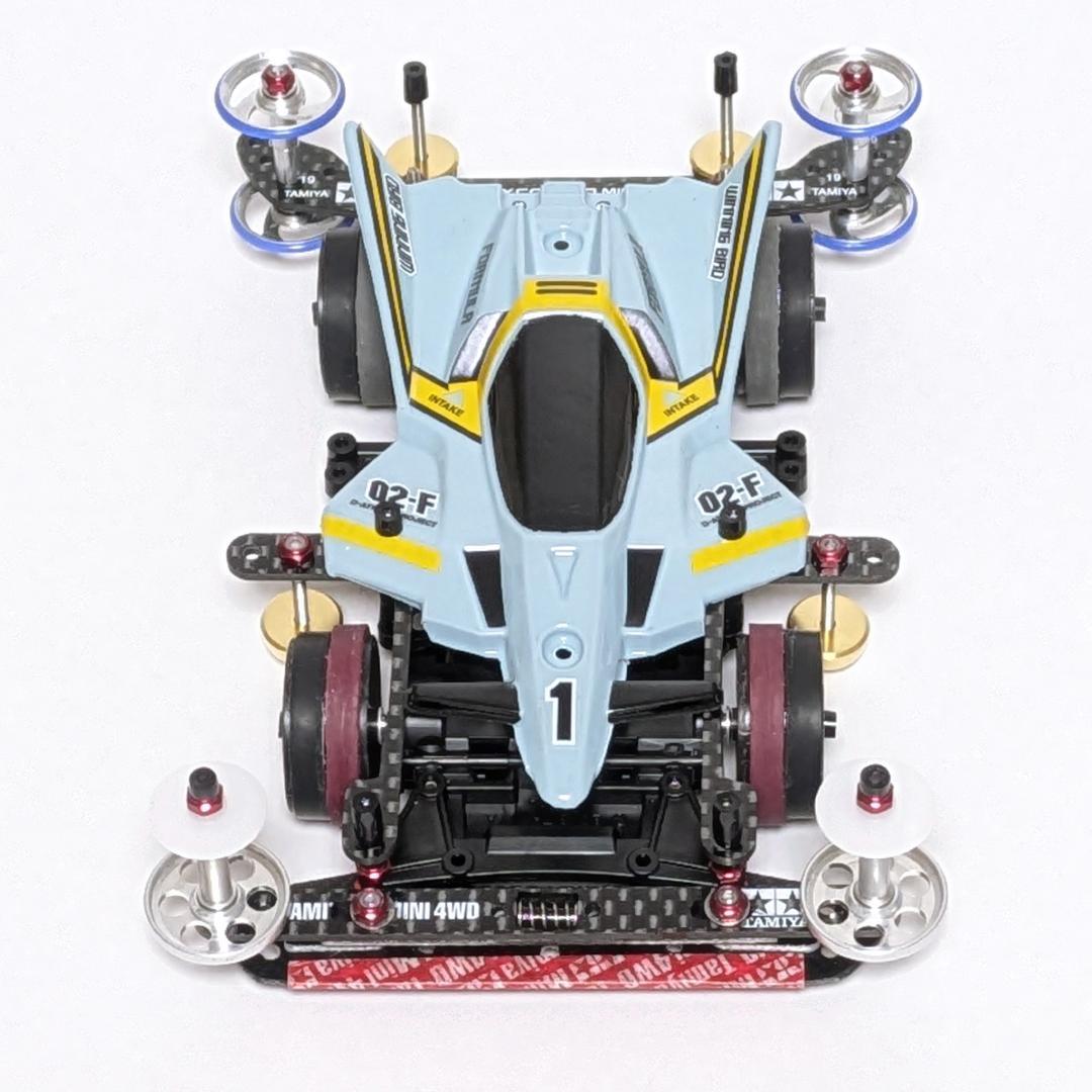 ミニ四駆 完成品 VS 2017ビルド→VZ換装