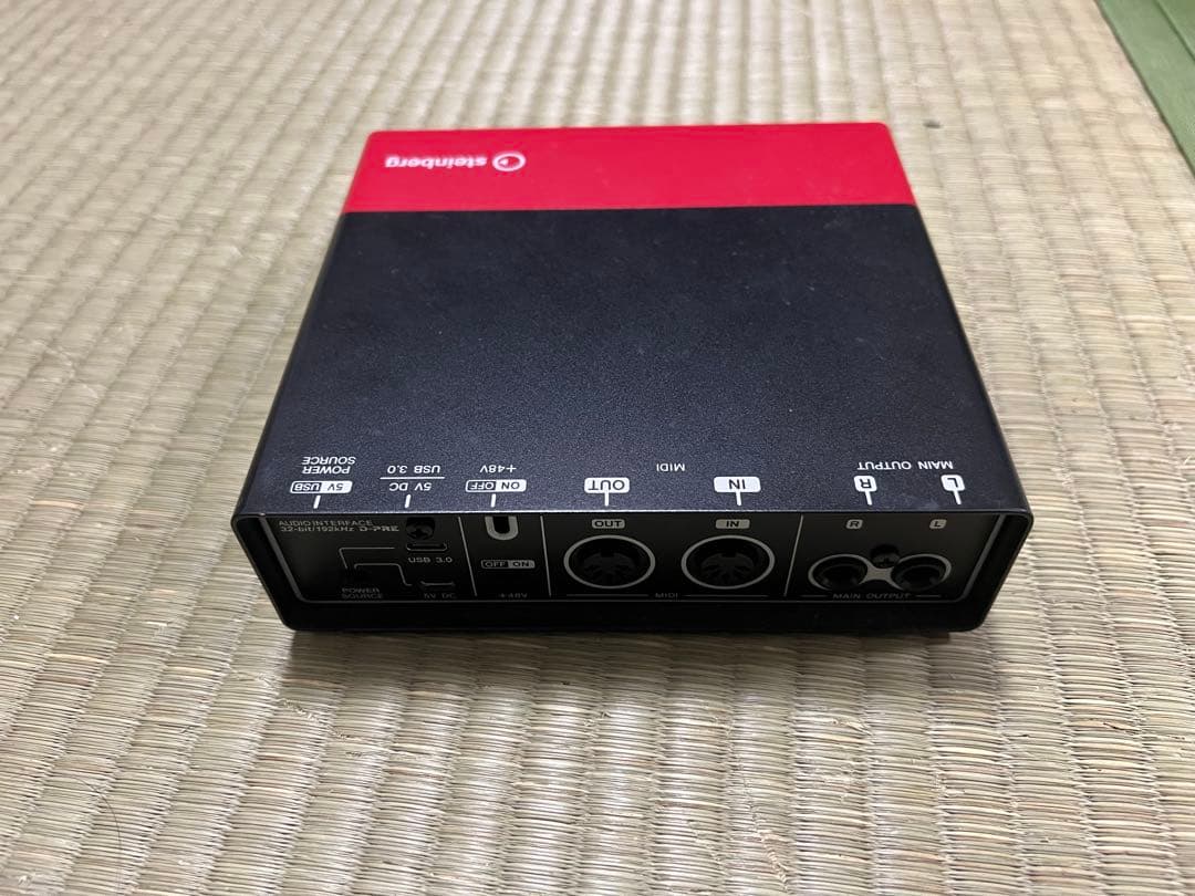 Steinberg UR22C レッド オーディオインターフェース