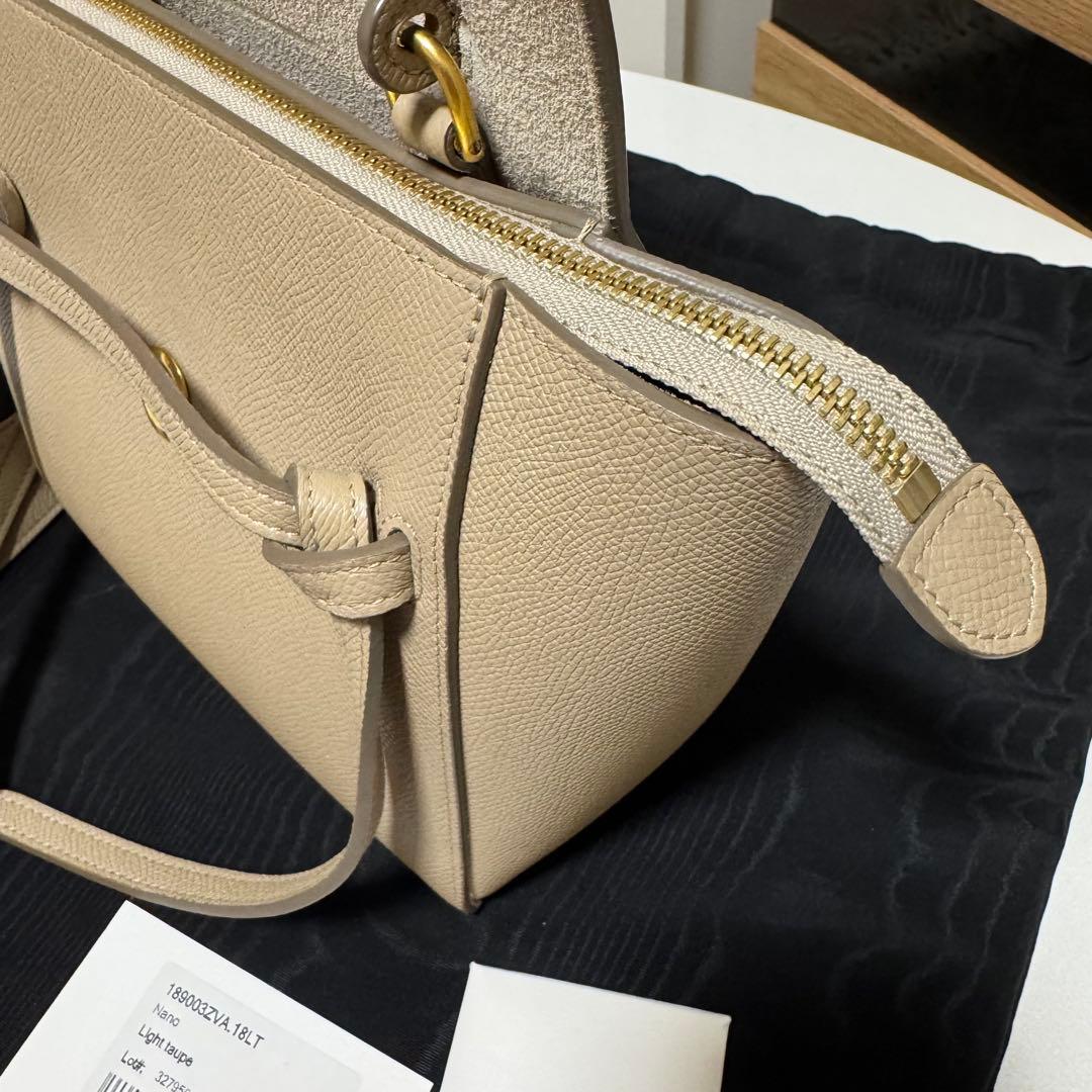 celine ベルトバッグ　ナノ　正規品