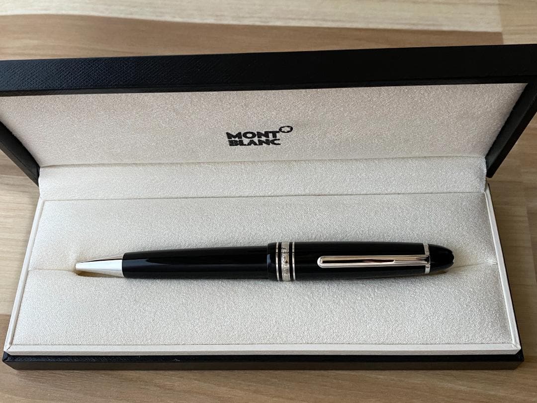 現行品 未使用に近い モンブラン ル・グラン P161プラチナ ボールペン 箱付