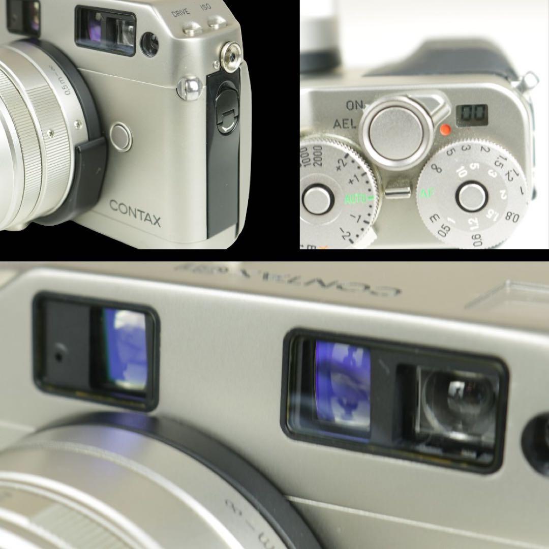 CONTAX G1 Carl Zeiss Planar 2/45 レンズ付属