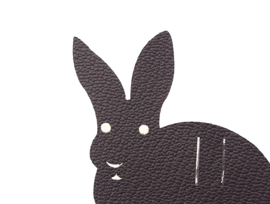 エルメス プティ・アッシュ ラッピングチャーム うさぎ グレー HERMES