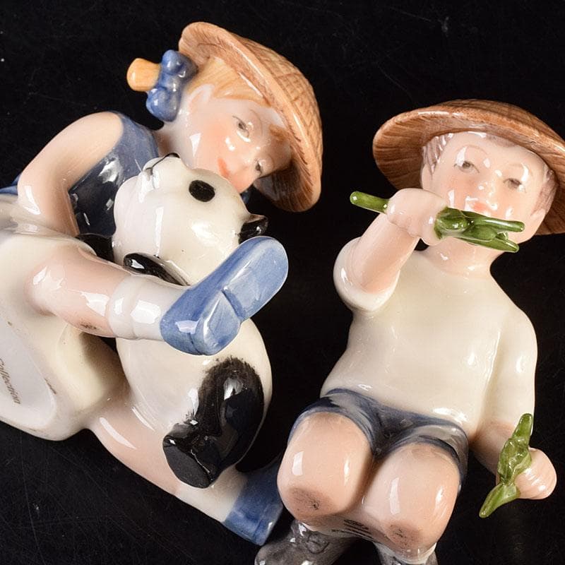 ロイヤルコペンハーゲン　サンタ　雪だるま　女の子など　9点　箱付　G　7171C