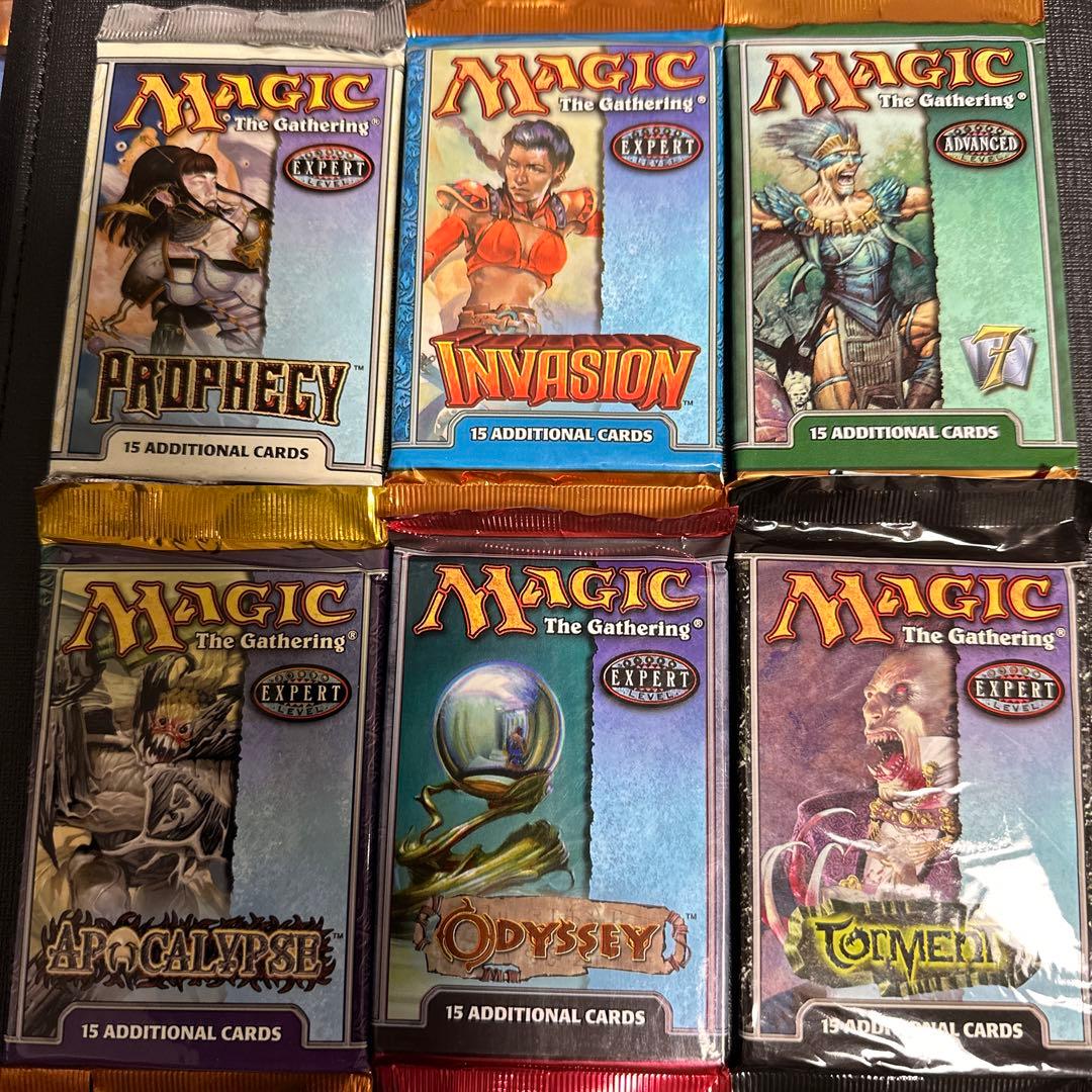 mtg 英語版ブースター18種類+トーナメントパック1種類まとめ売り
