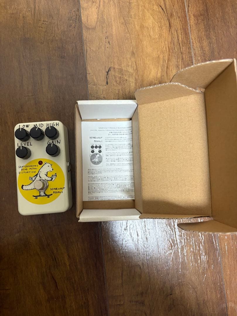 ギター NINEVOLT PEDALS BEAR L DISTORTION