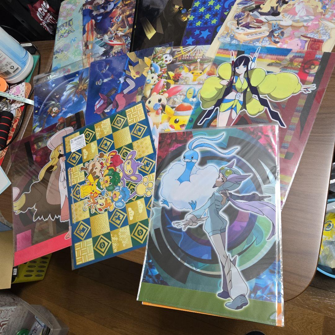 ポケモン　クリアファイルまとめ売り　約100枚