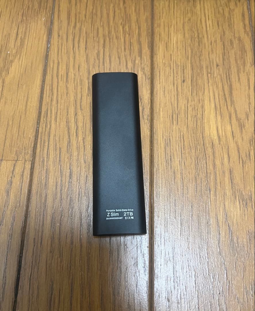 外付けハードディスク・ドライブ Netac ZSlim ssd 2TB