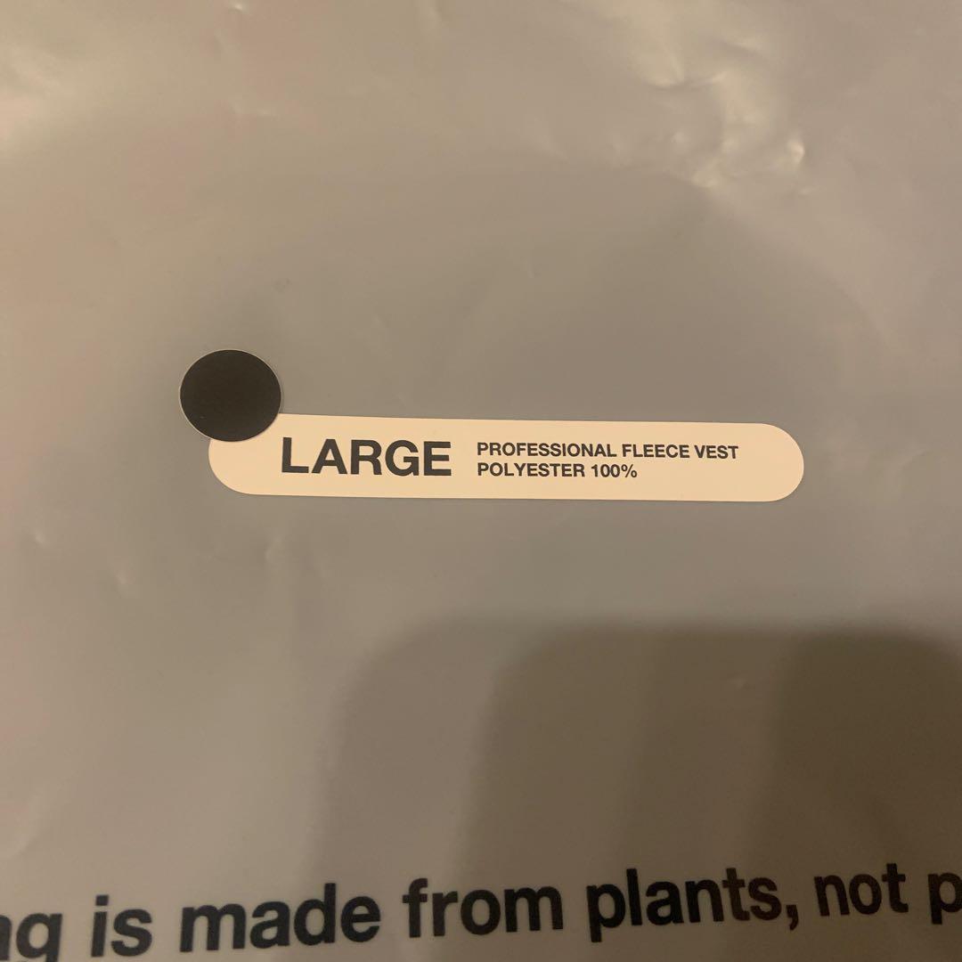 ennoy PROFESSIONAL FLEECE VEST （BLACK） Ｌ