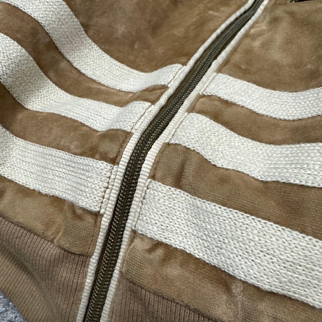 【激レア】アディダスオリジナルス　ジップパーカー　ファー　トレフォイルロゴ刺繍